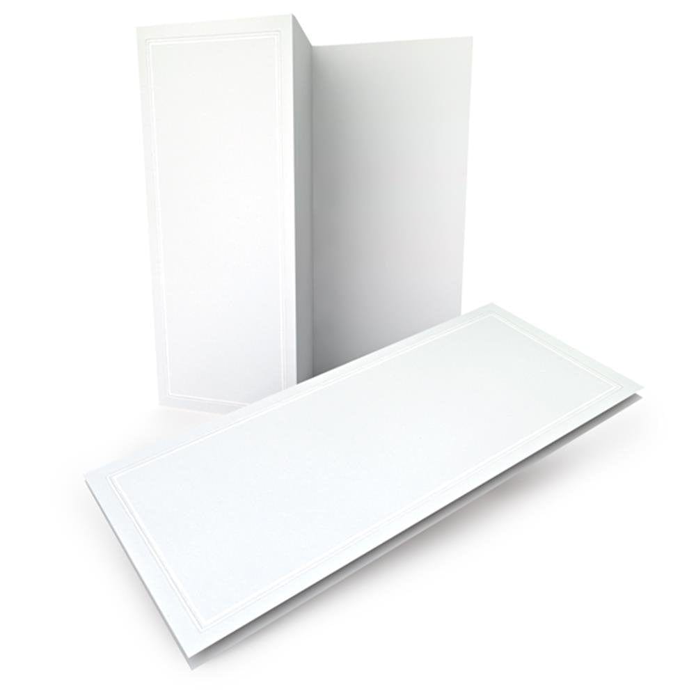 Pearl White Trifold Print At Home Wedding Program Gartner Studios Program Paper 61302
