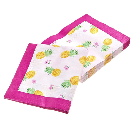 Pineapple Cocktail Napkins - 40 Count Gartner Studios Napkins 94866