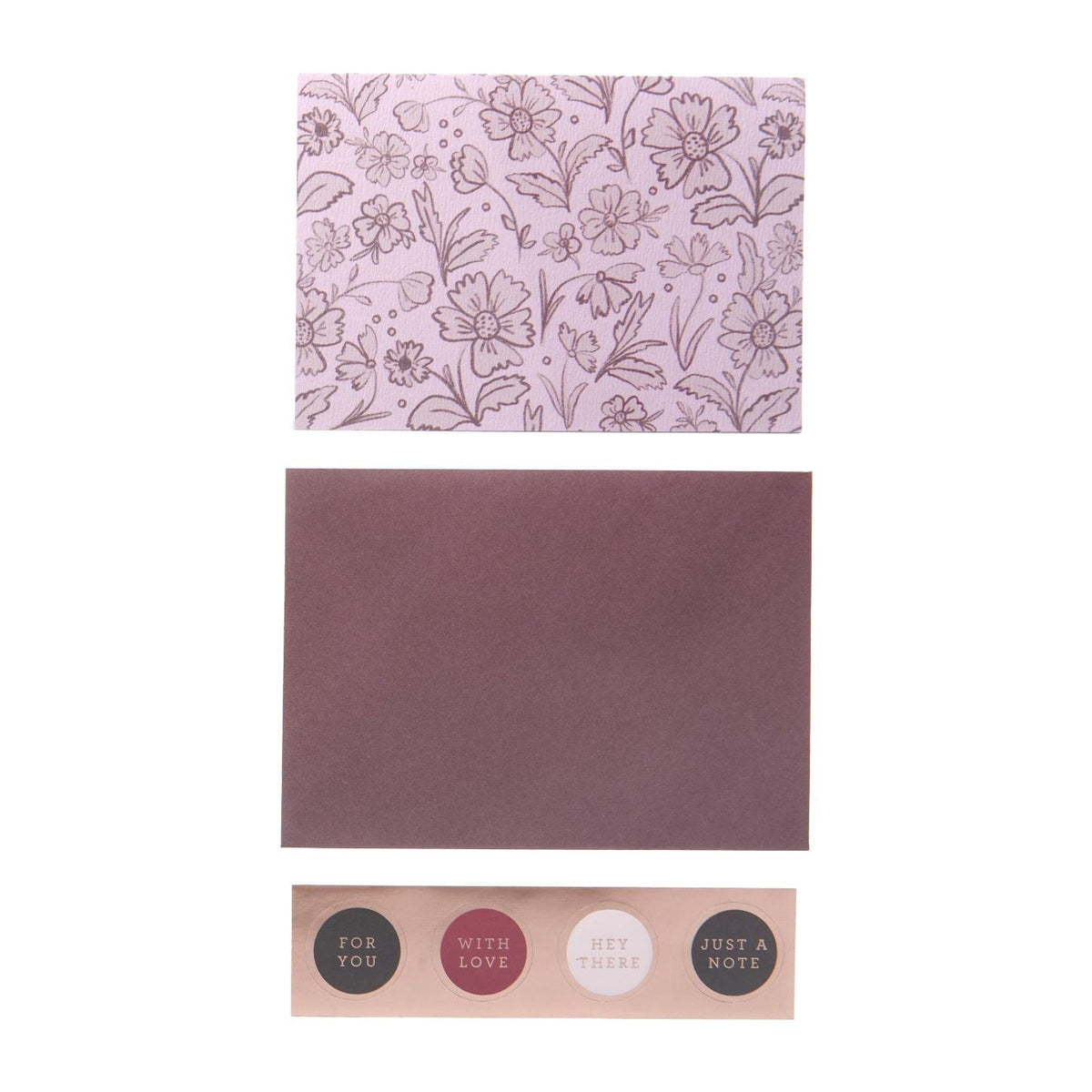 Pink Floral Notecards - 2 Pack Gartner Studios Cards - Thank You 95354
