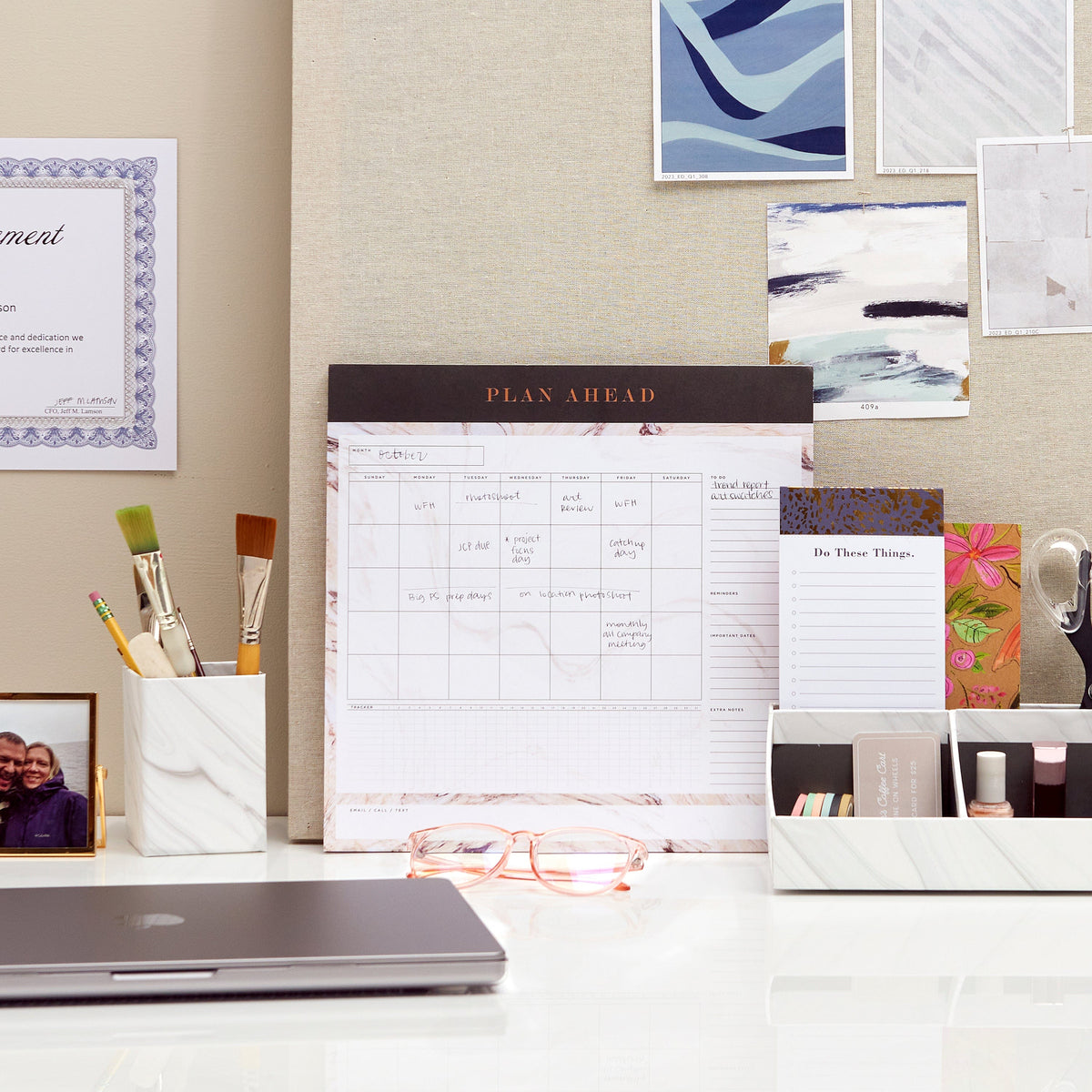 Plan Ahead Smart Deck Desktop Calendar Gartner Studios 92593