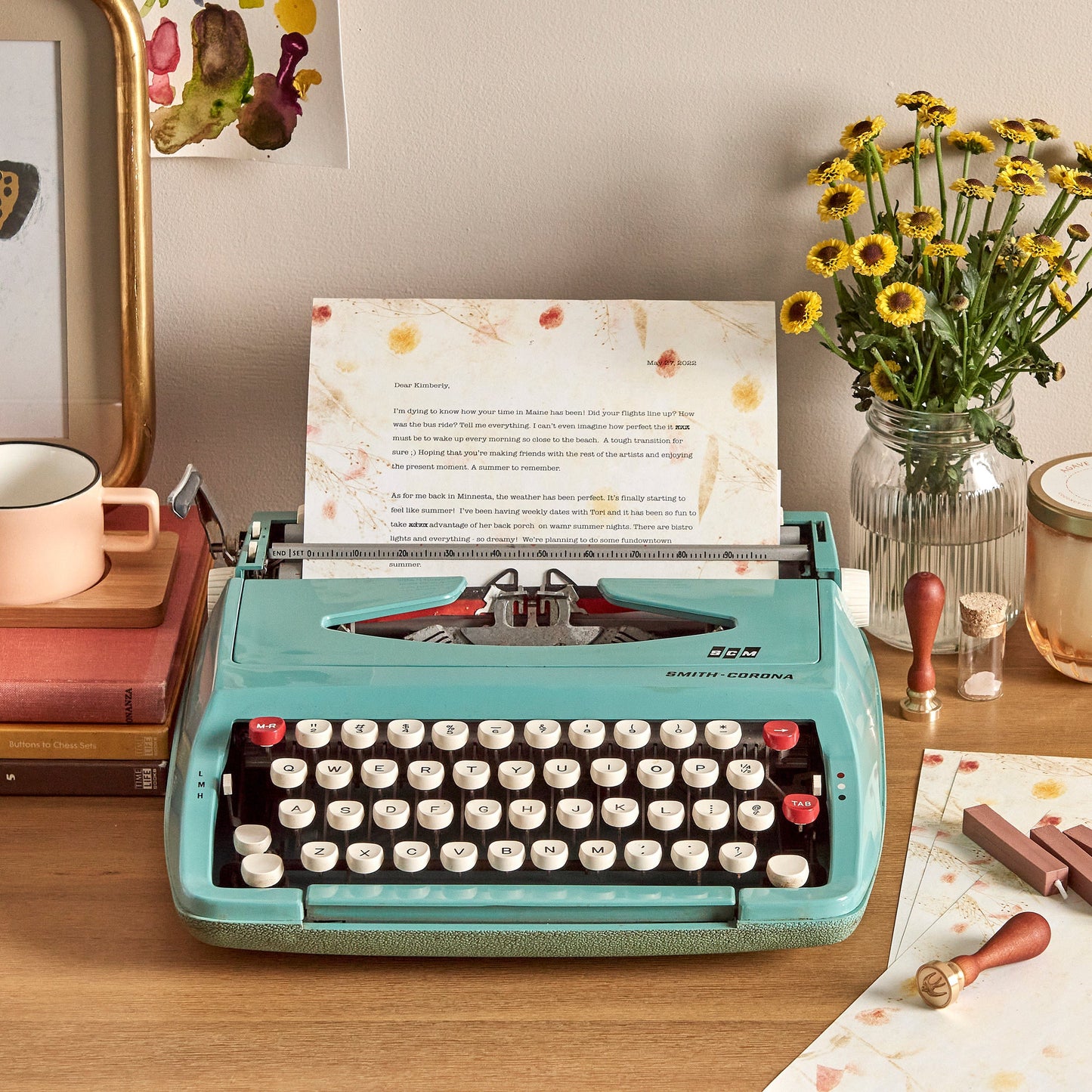 Pressed Floral Stationery Paper Gartner Studios Stationery Paper