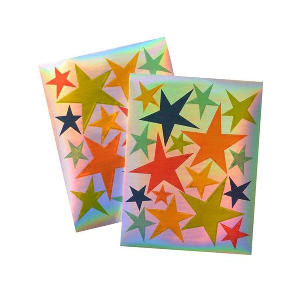 Prismatic Foil Star Stickers- 32 Count Gartner Studios Stickers 73870