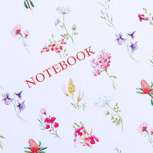Red Floral Notebook Gartner Studios Notebooks 94102