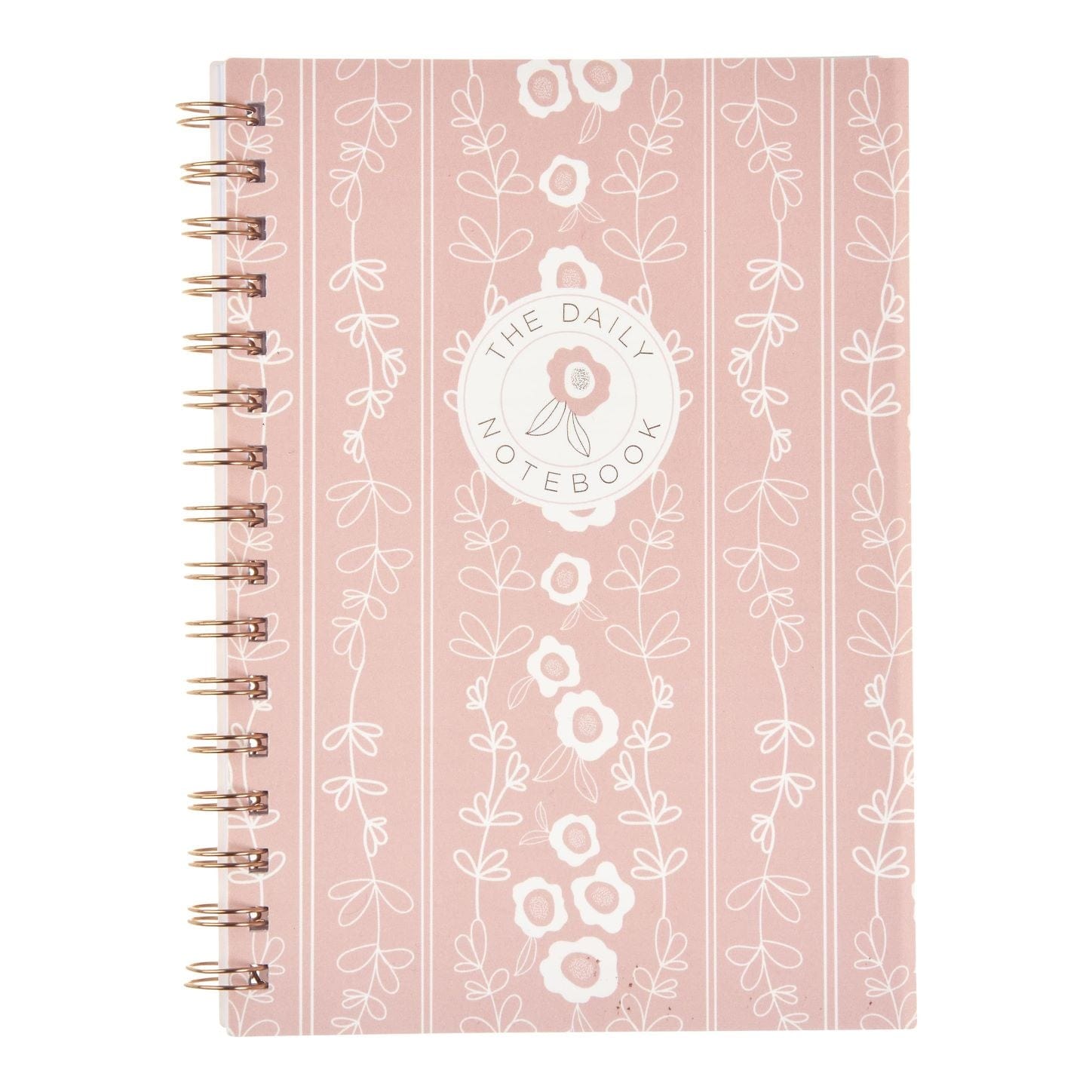 Rose Gold Floral Notebook Gartner Studios Notebooks 96208