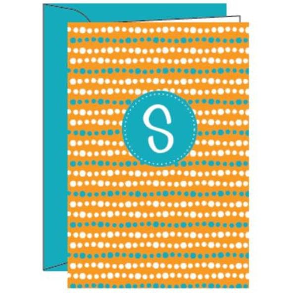 "S" Monogram Notecards 10Ct Gartner Studios Note Cards 80458