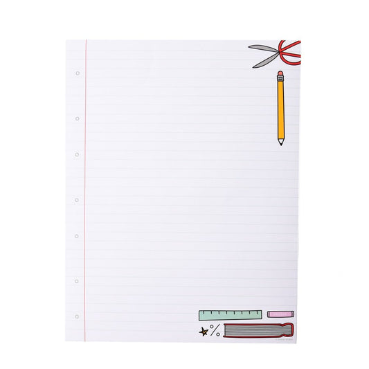School Day Icons Stationery Paper - 20 Count Gartner Studios Stationery Paper 36975