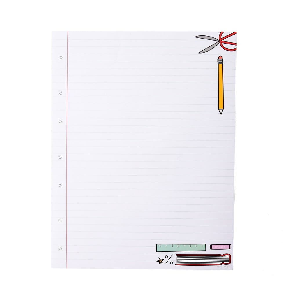 School Day Icons Stationery Paper - 20 Count Gartner Studios Stationery Paper 36975