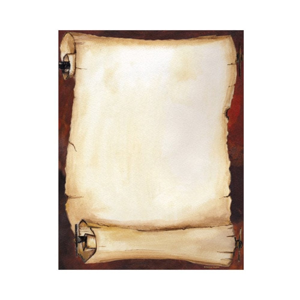 old paper scroll template