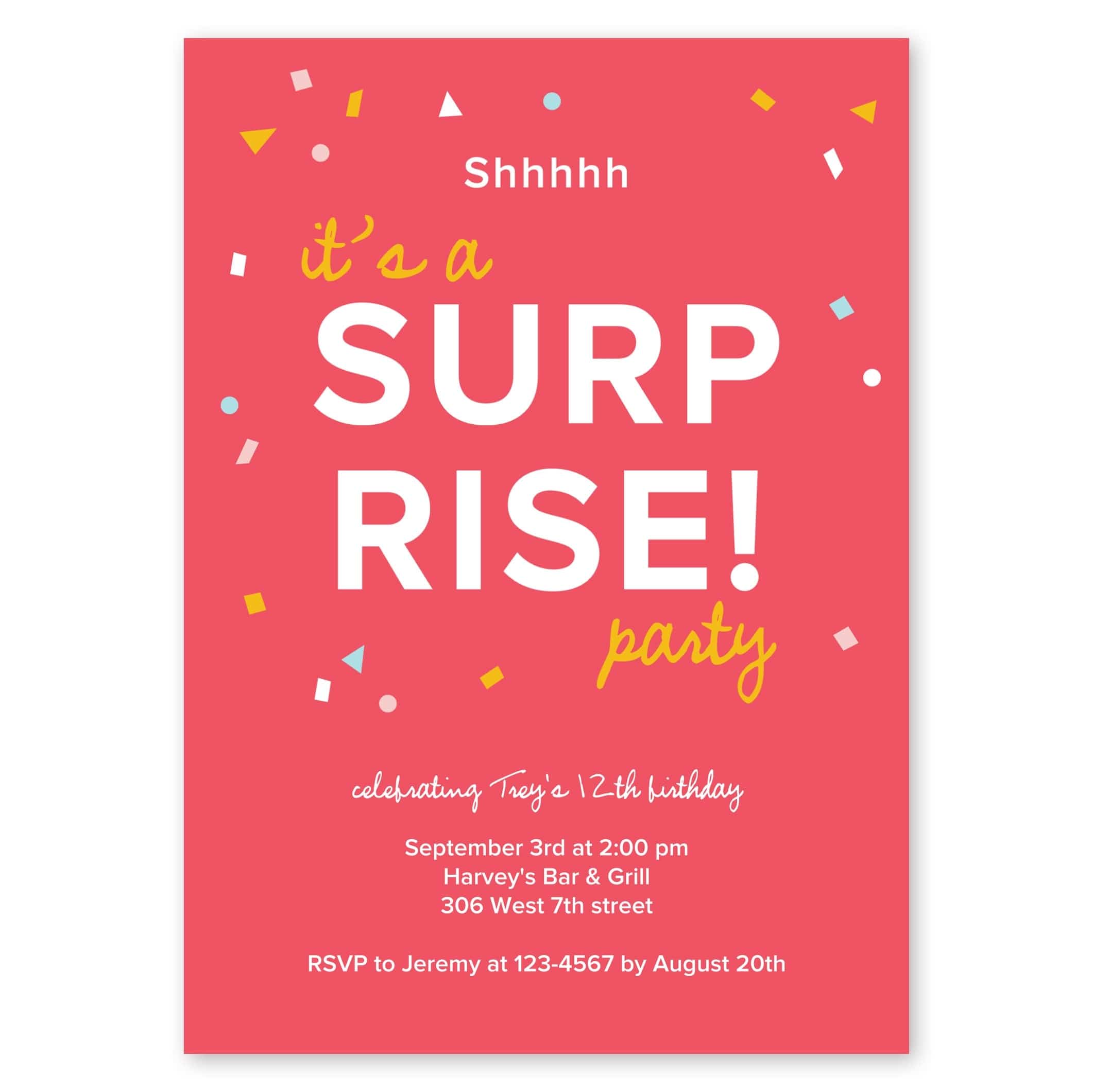 Shhh Surprise Clipart