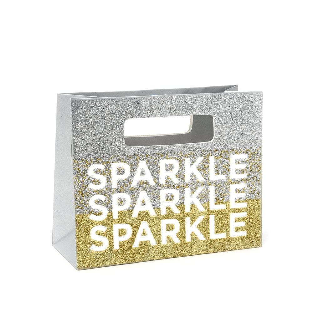 Silver And Gold Ombre 'sparkle' Small Gift Bag Gartner Studios Gift Bags 46467