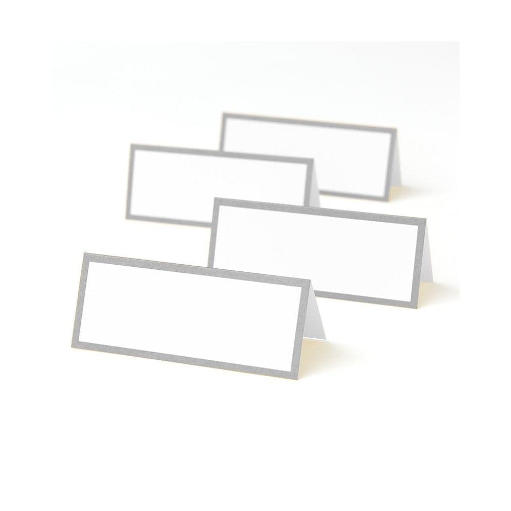 Silver Border Write-In Place Cards Gartner Studios Place Cards 40651