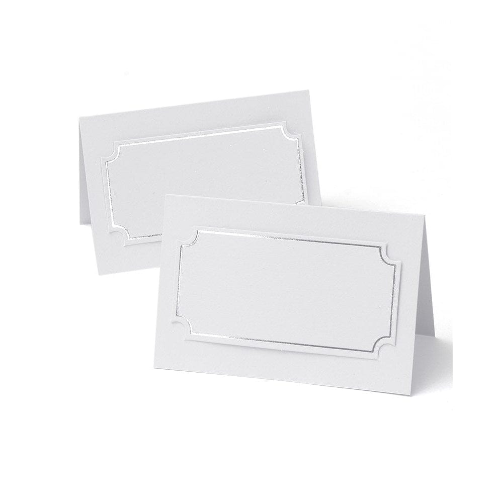Silver Foil Place Cards Gartner Studios Place Cards 12614