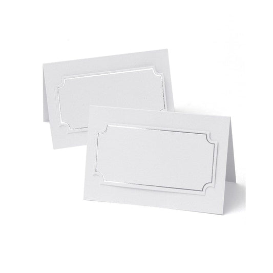 Silver Foil Place Cards Gartner Studios Place Cards 12614
