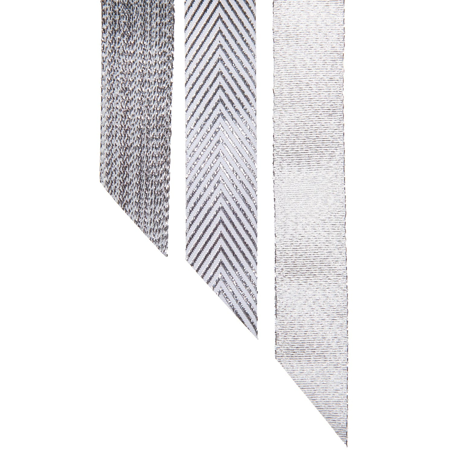Silver Ribbon - Set of 3 | Gartner Studios