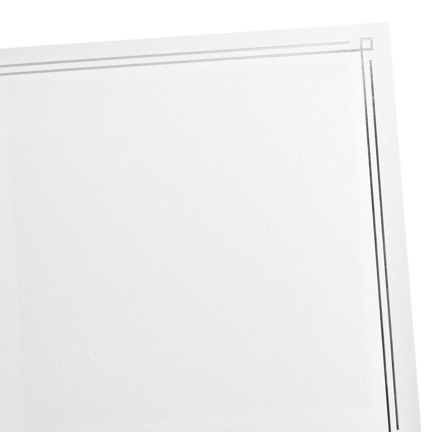 Simple Silver Foil Certificate Paper - 15 Count Gartner Studios Certificate Paper