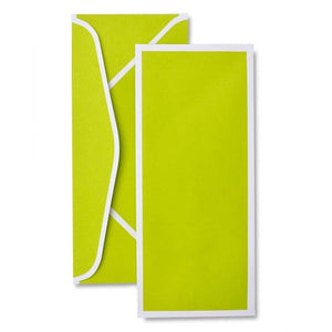 Size #10 Envelopes Lime/White / 50 Gartner Studios Envelopes 72387