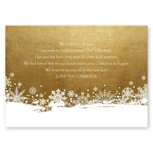 Snowy Wonderful Life Holiday Card Gartner Studios Christmas Card