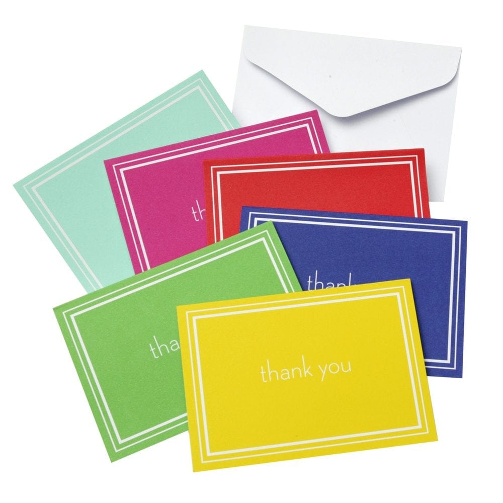 Solid Bold Thank You Cards Gartner Studios Cards - Thank You 72729