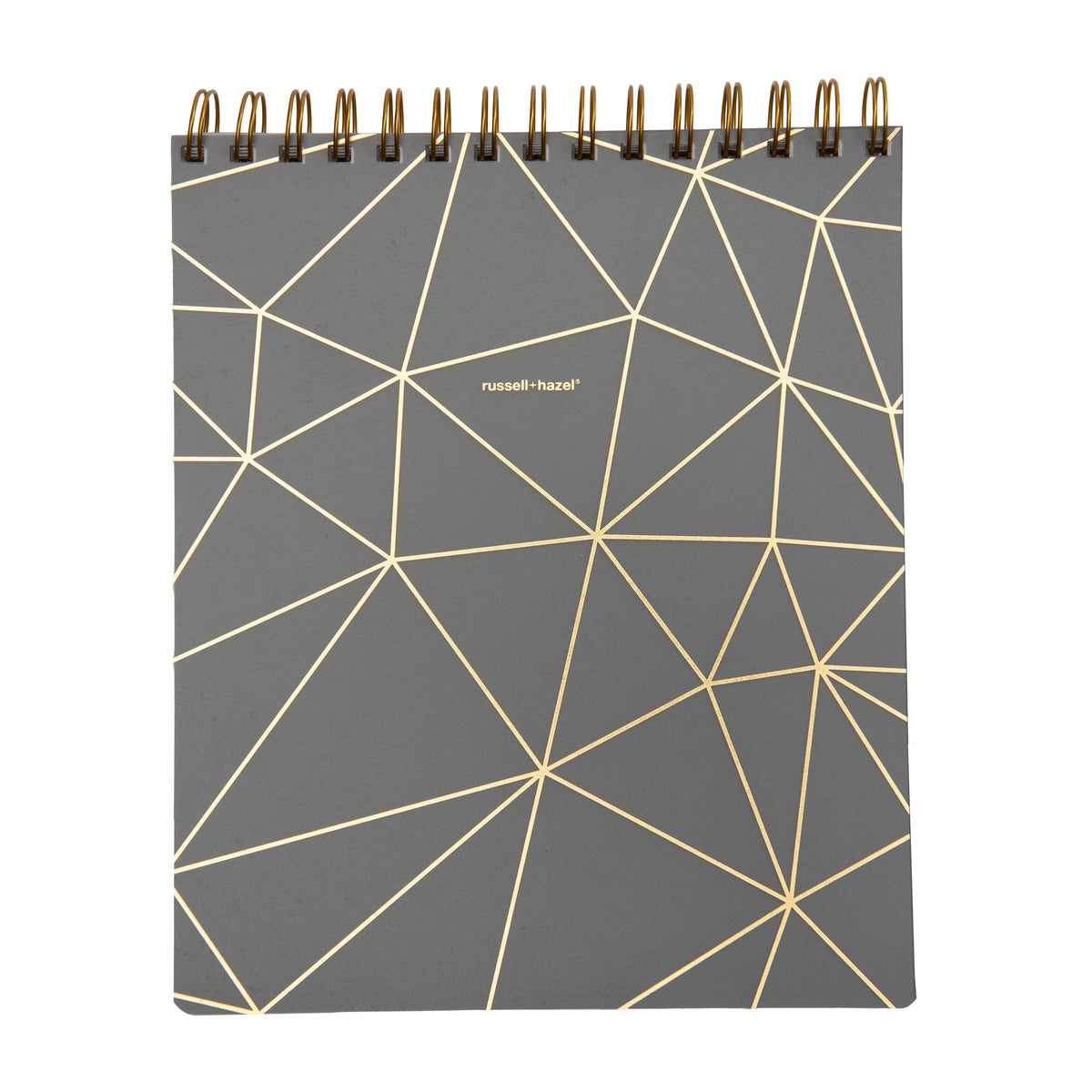 Spiral Memo Notebook - Charcoal Rime russell+hazel Notebook 56298