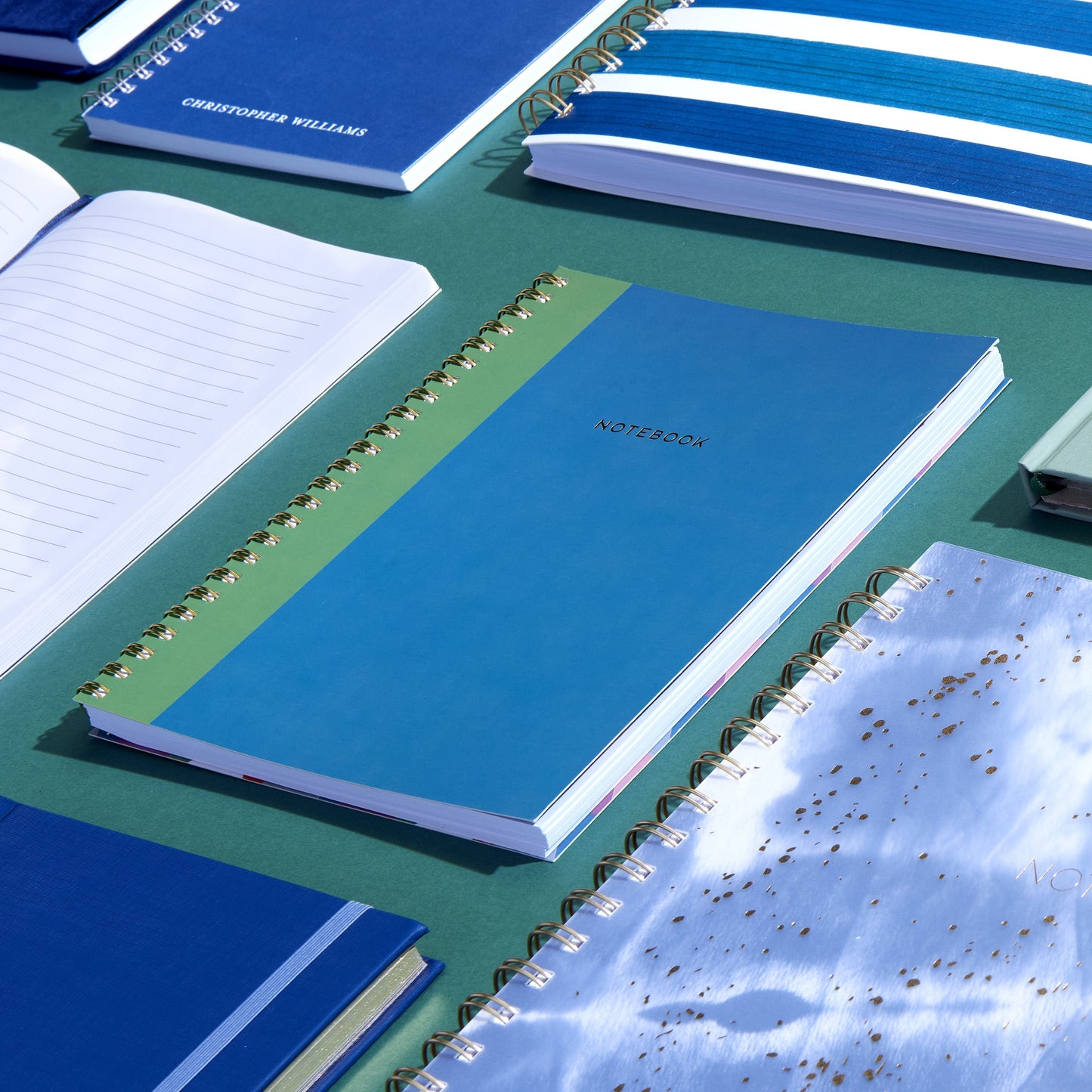 Spiral Teal Notebook Gartner Studios Notebooks 61054