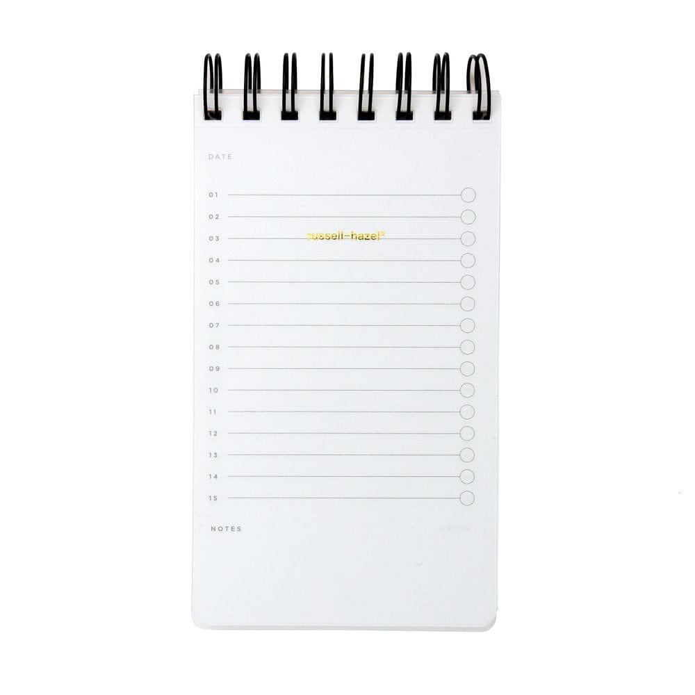 Poly Top Spiral Memo Notebook, 4