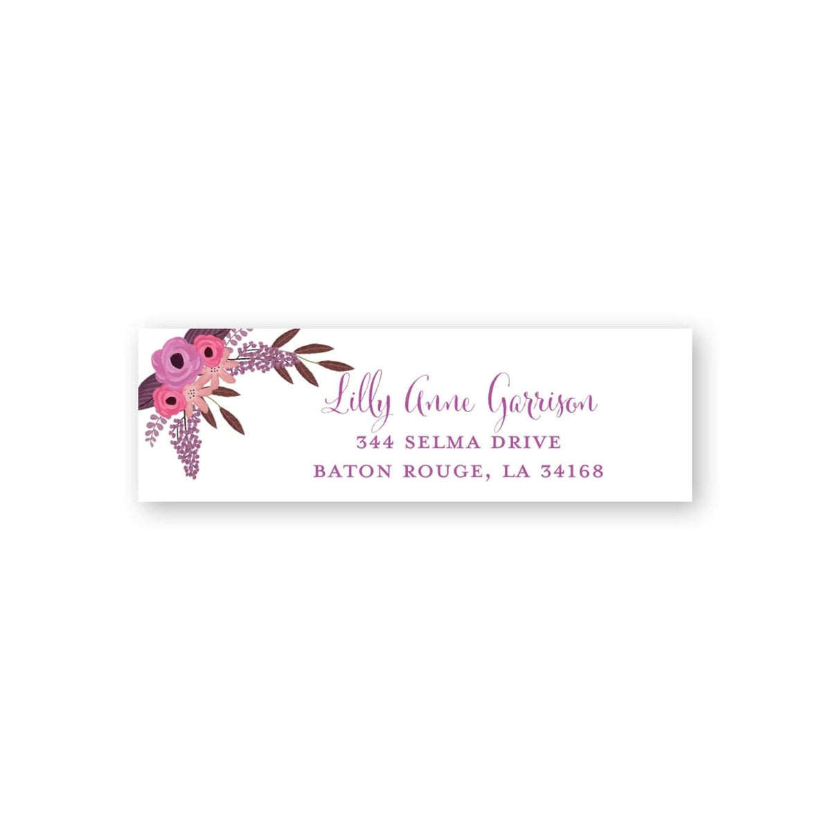 Spring Bloom Custom Address Labels Violet Gartner Studios Address Labels 97467