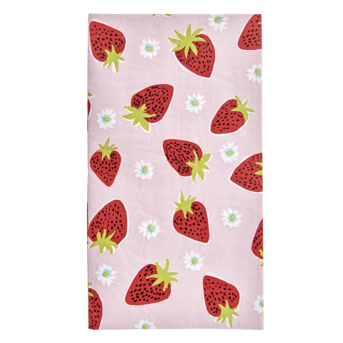 Strawberry Dinner Napkins - 40 Count Roobee Napkins 89212