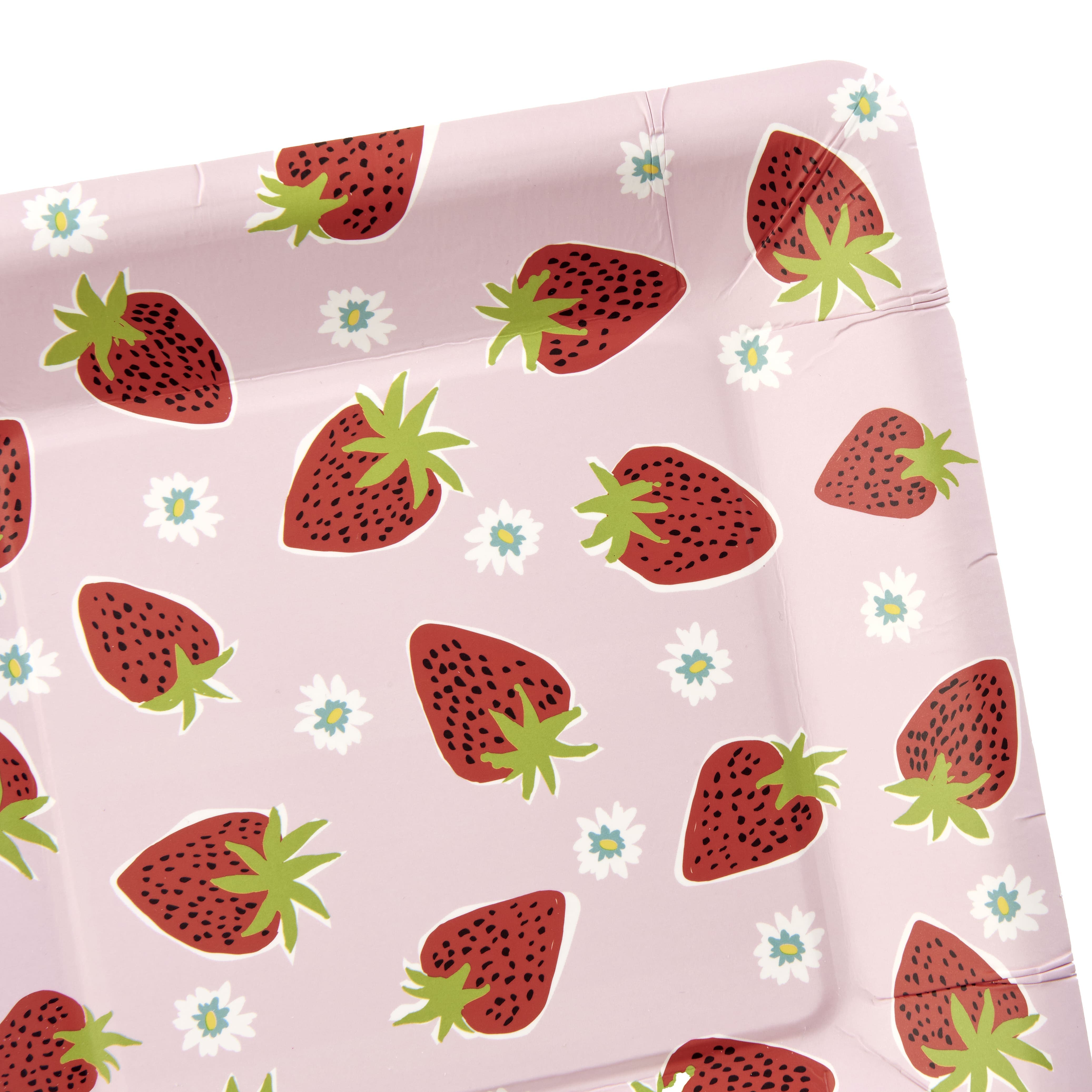 Strawberry Plate - 16 Count