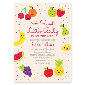 Sweet Little Friends Baby Shower Invitation Pale Pink Gartner Studios Baby Shower
