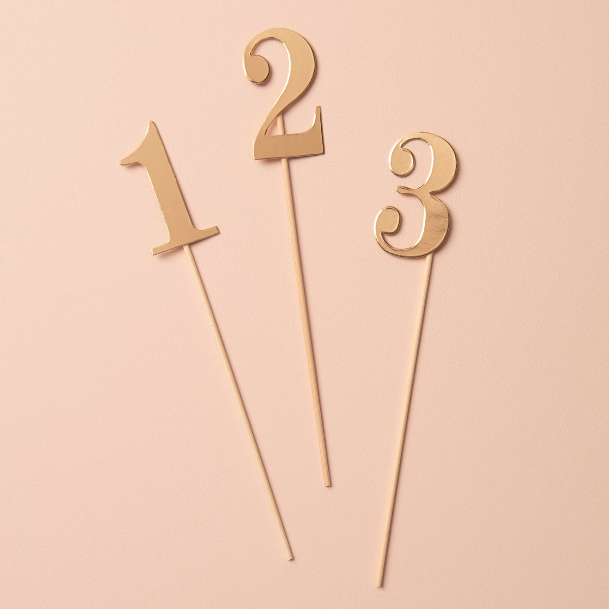 Table Number Picks - 12 Count Style Me Pretty Place Cards Holder
