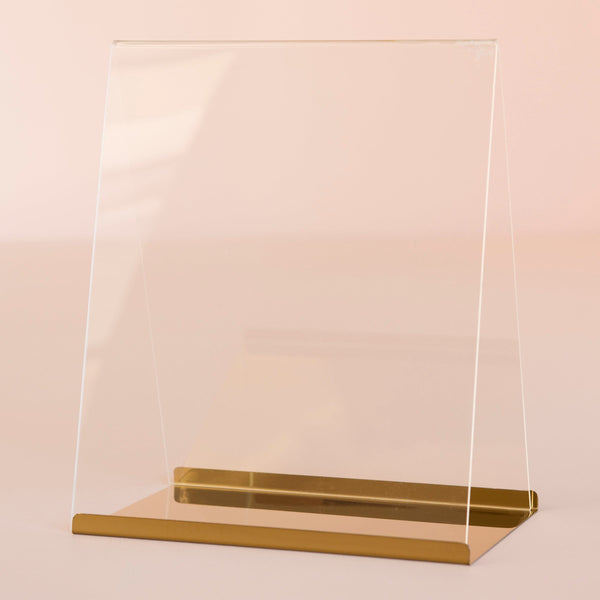 Tabletop Acrylic Sign Style Me Pretty Gartner Studios