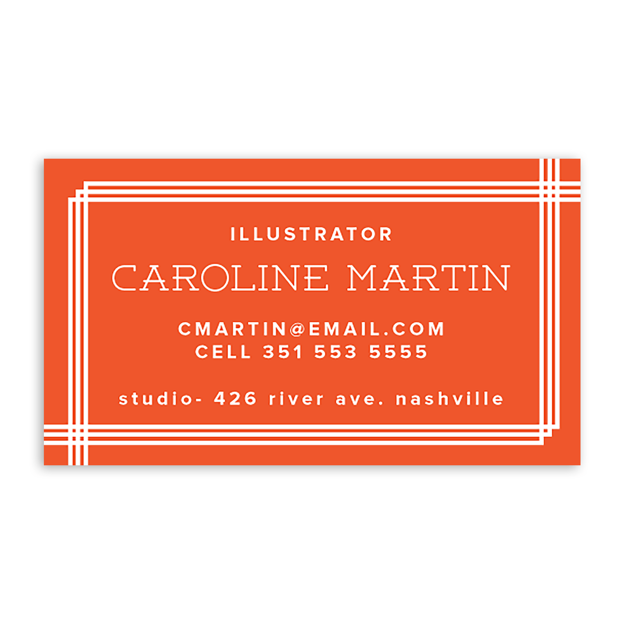 Gartner Studios Business Card Template