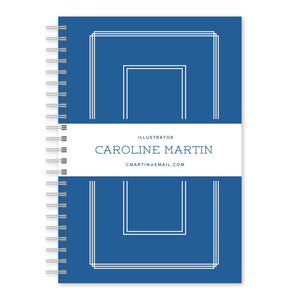 Tailored Sequence Custom Notebook Navy Gartner Studios Notebooks 97504