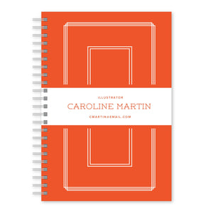 Tailored Sequence Custom Notebook Orange Gartner Studios Notebooks 97504