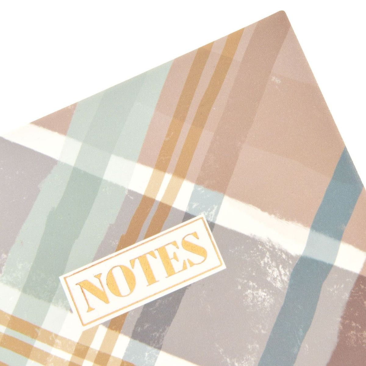 Tan Plaid Notebook Gartner Studios Notebooks 96207