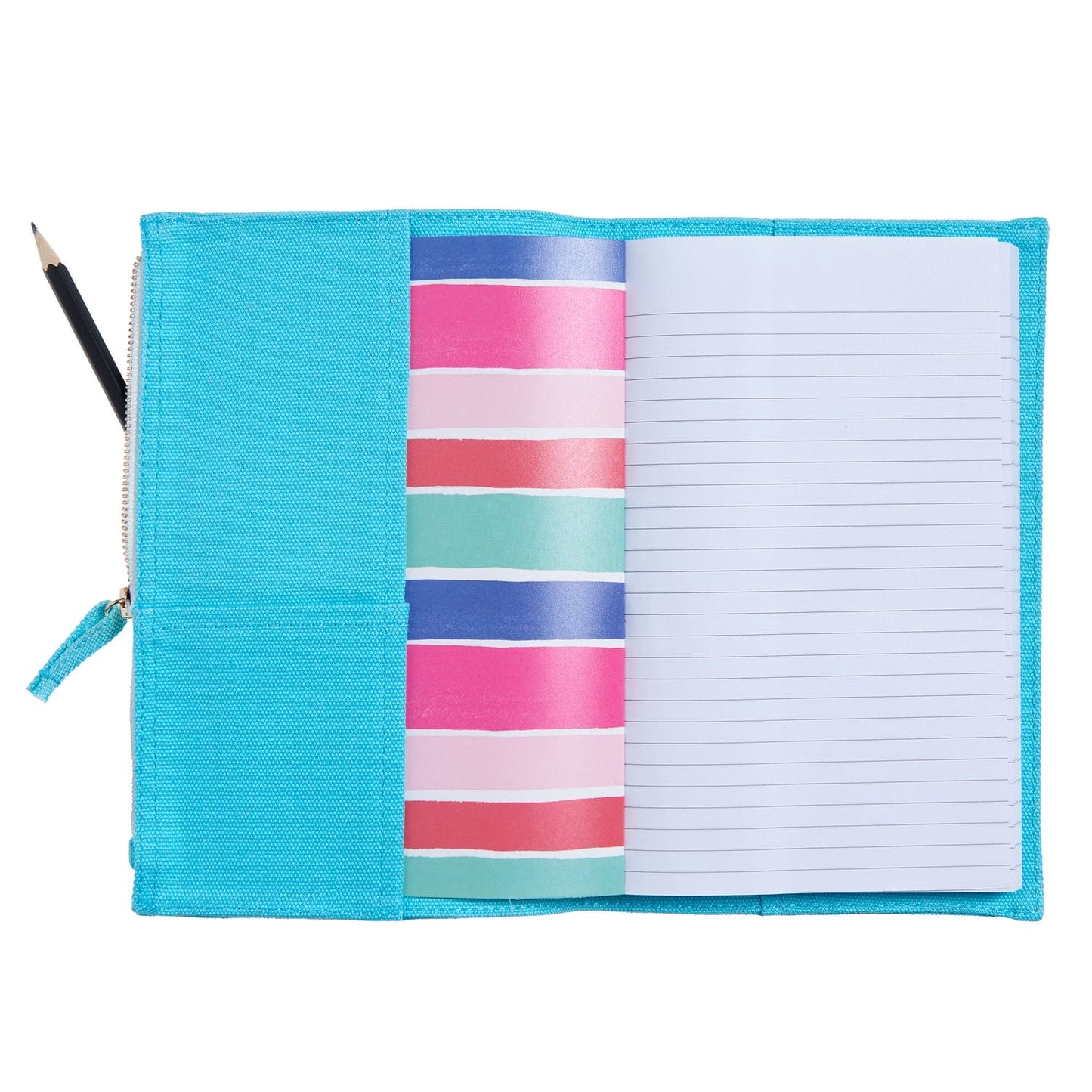 Teal Fabric Pouch Journal Gartner Studios Notebooks 49474