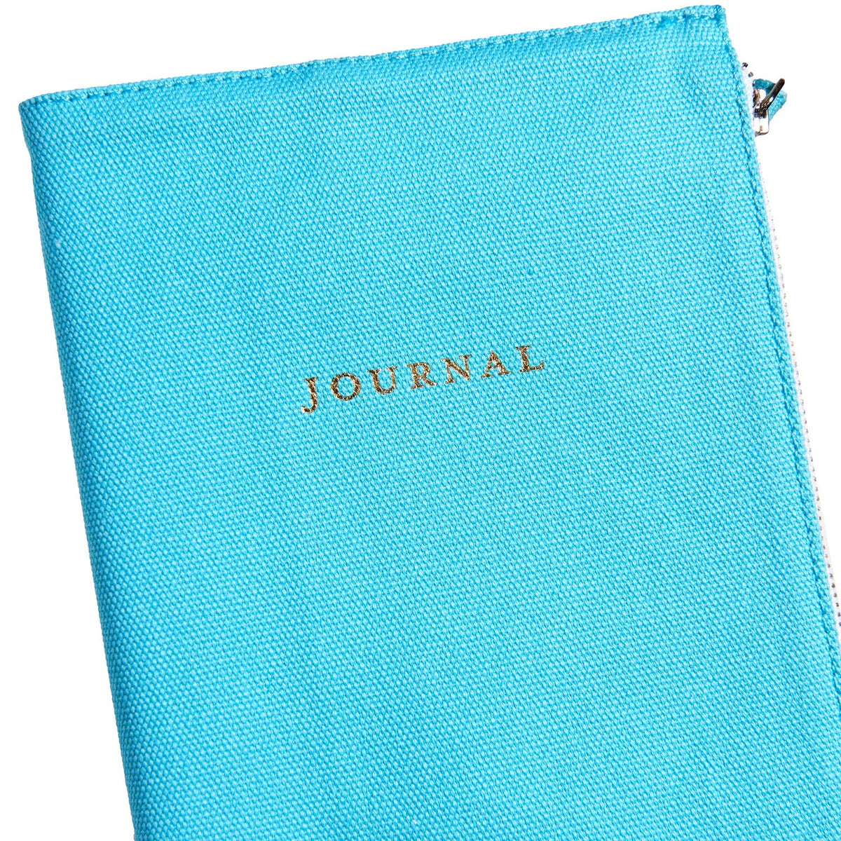 Teal Fabric Pouch Journal Gartner Studios Notebooks 49474
