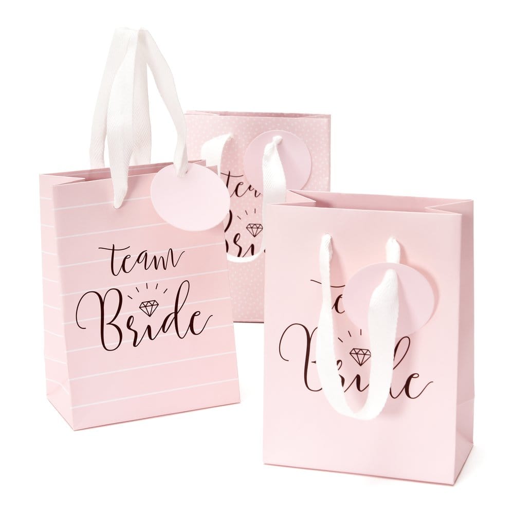 Team Bride Medium Gift Bag - 3 Pack Gartner Studios Gift Bags 47559