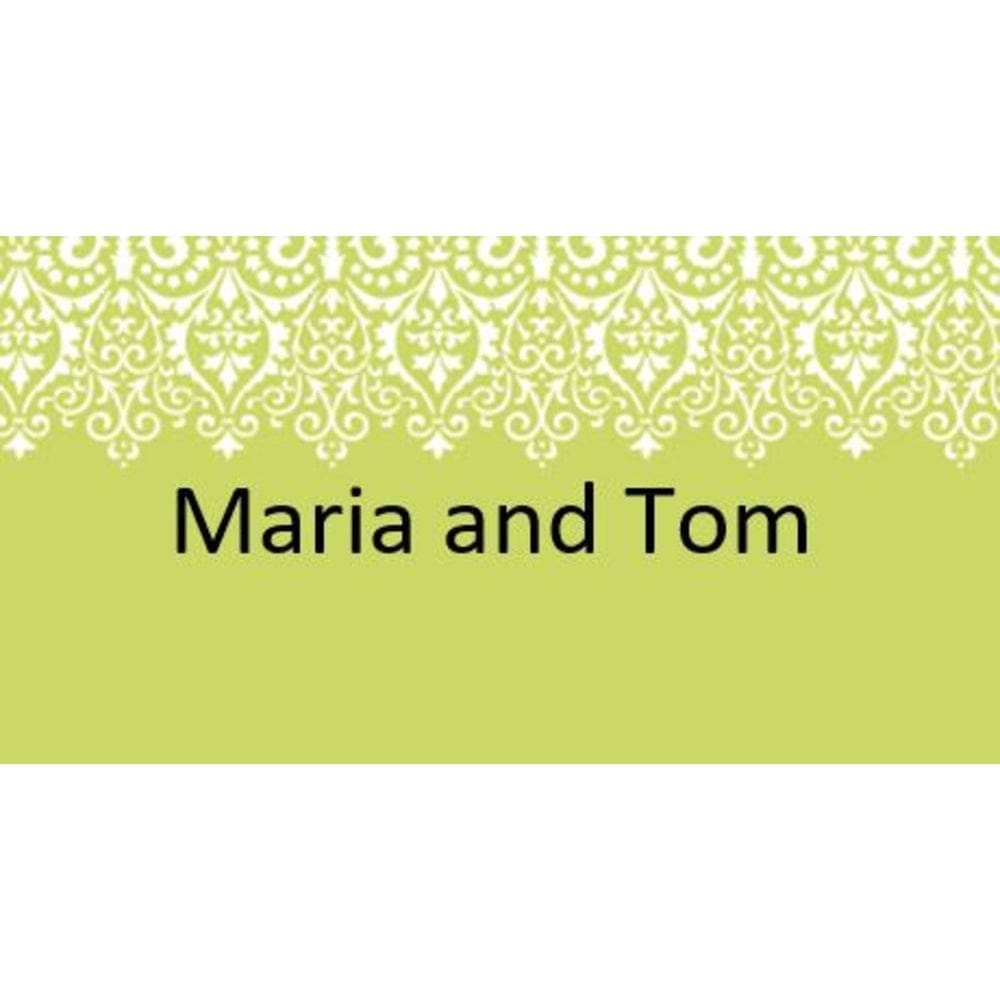 Template for 8.5 x 11 Antique Labels | Gartner Studios