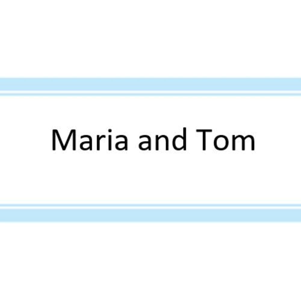 Template for 8.5 x 11 Border Labels | Gartner Studios
