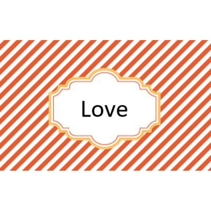 Template for  8.5 x 11 Stripe Labels Gartner Studios Template tmplt0223