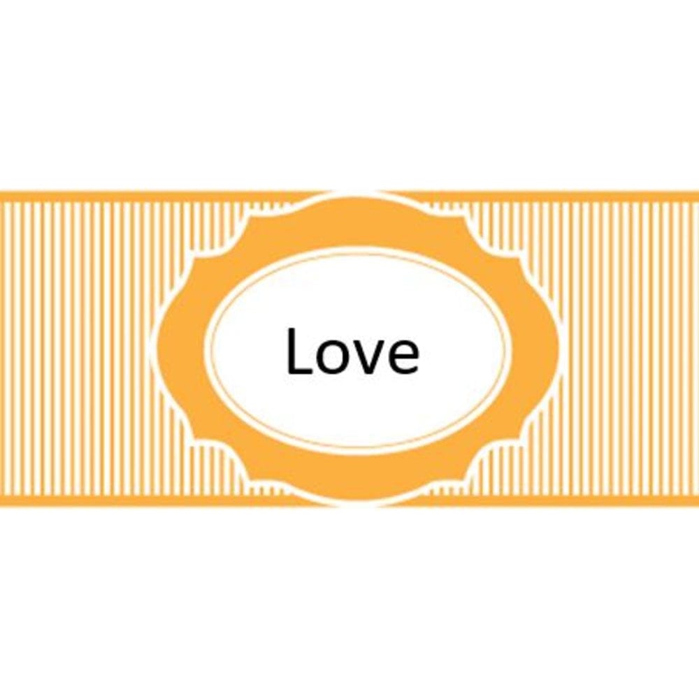 Template for 8.5 x 11 Thick Frame Labels | Gartner Studios