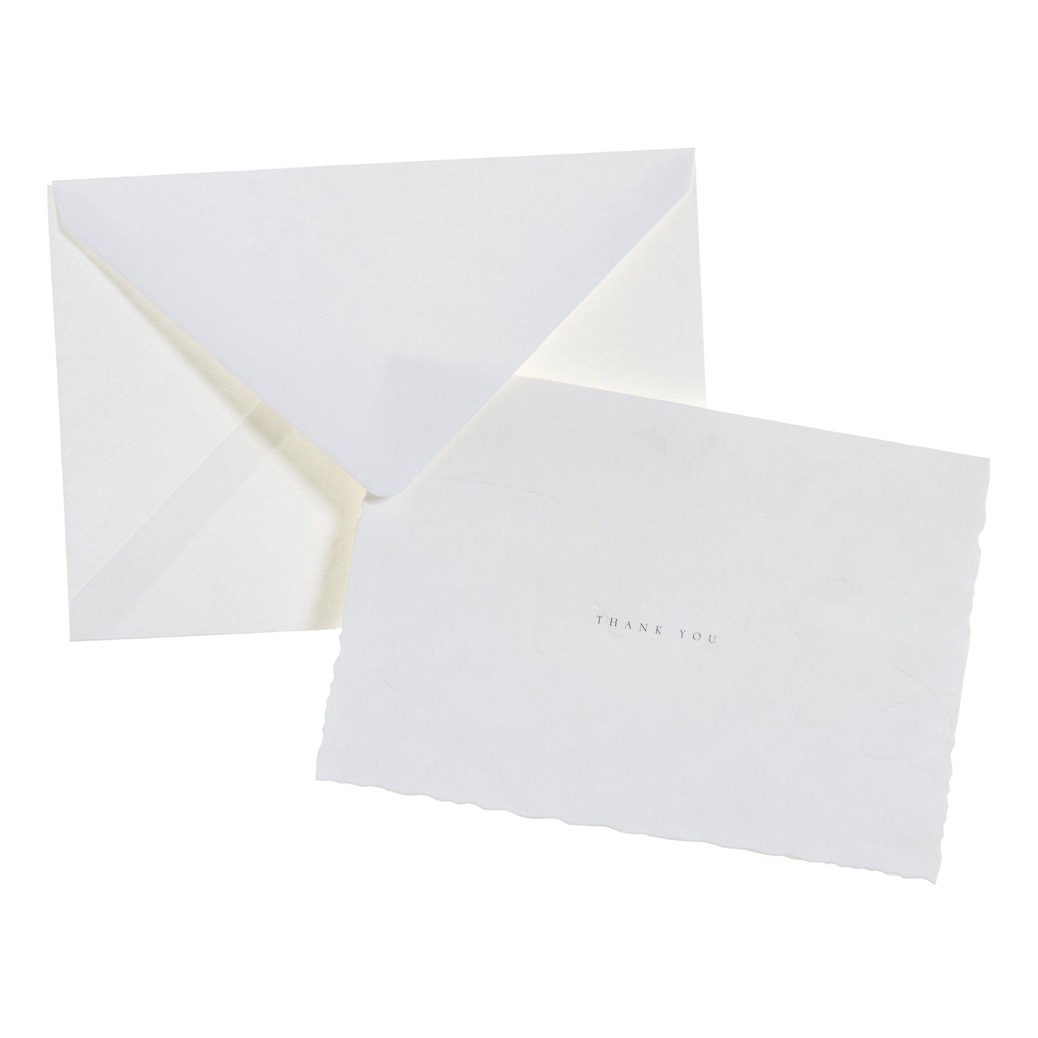 50ct Thank You Confetti Blank Note Cards : Target