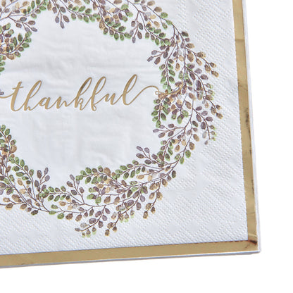 Thankful Cocktail Napkins Gartner Studios Napkins