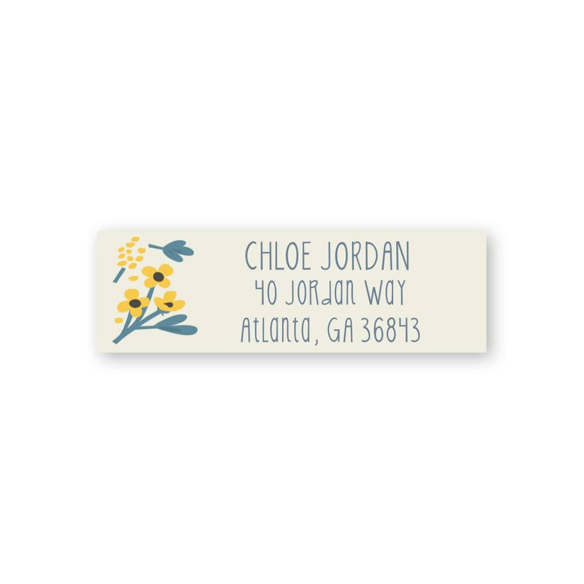 Thankful Florist Custom Address Label Ivory Gartner Studios Address Labels 97463