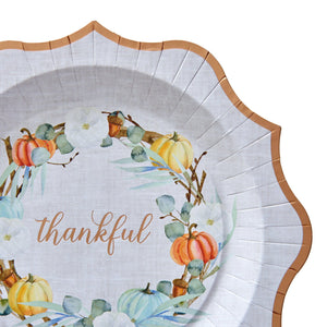 Thankful Thanksgiving Dinner Plates Gartner Studios Plates + Dishes 36946