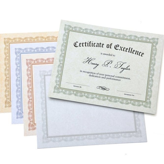 Gartner Certificate Templates