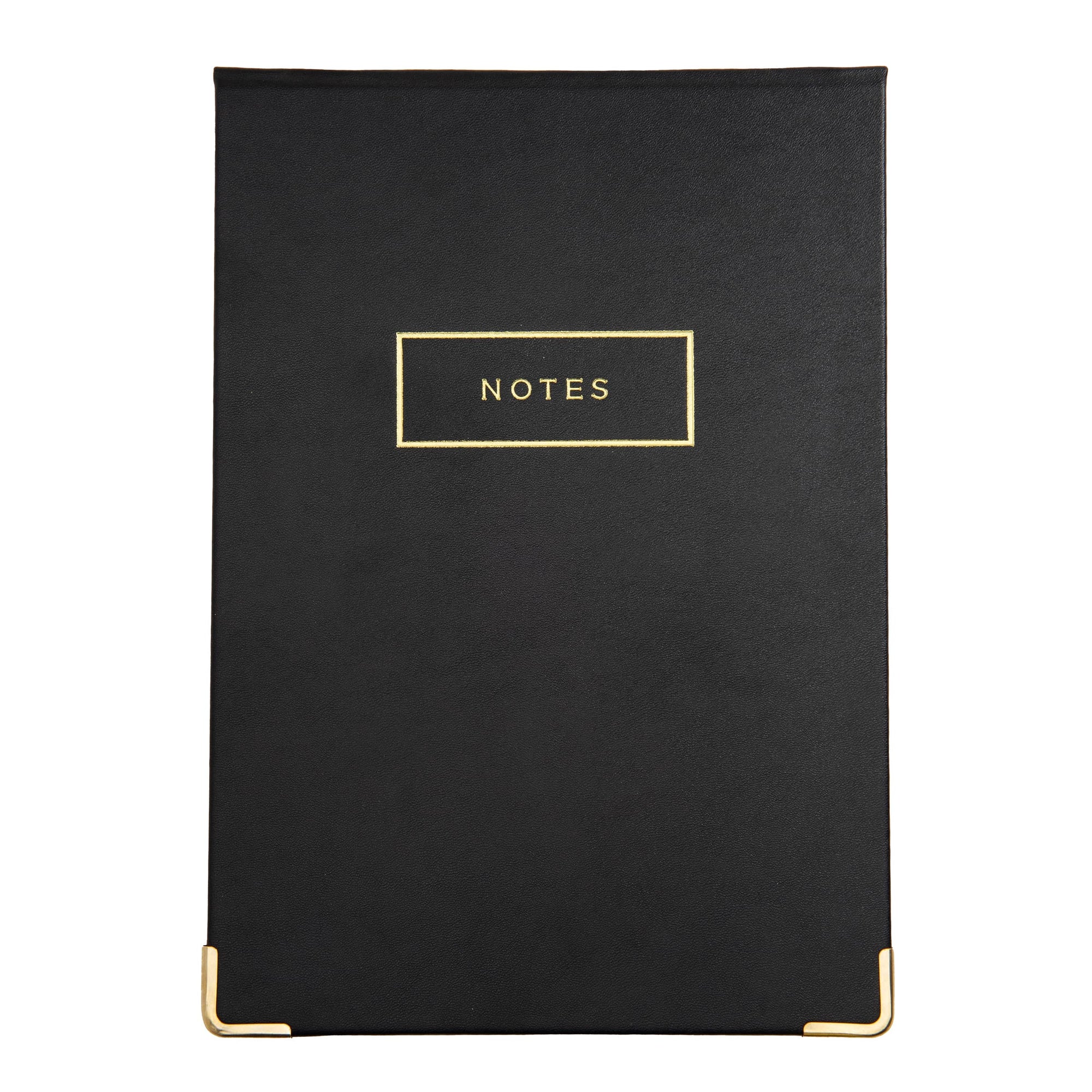 Vegan Leather Paper Bloc – Black russell+hazel Notepad 62861