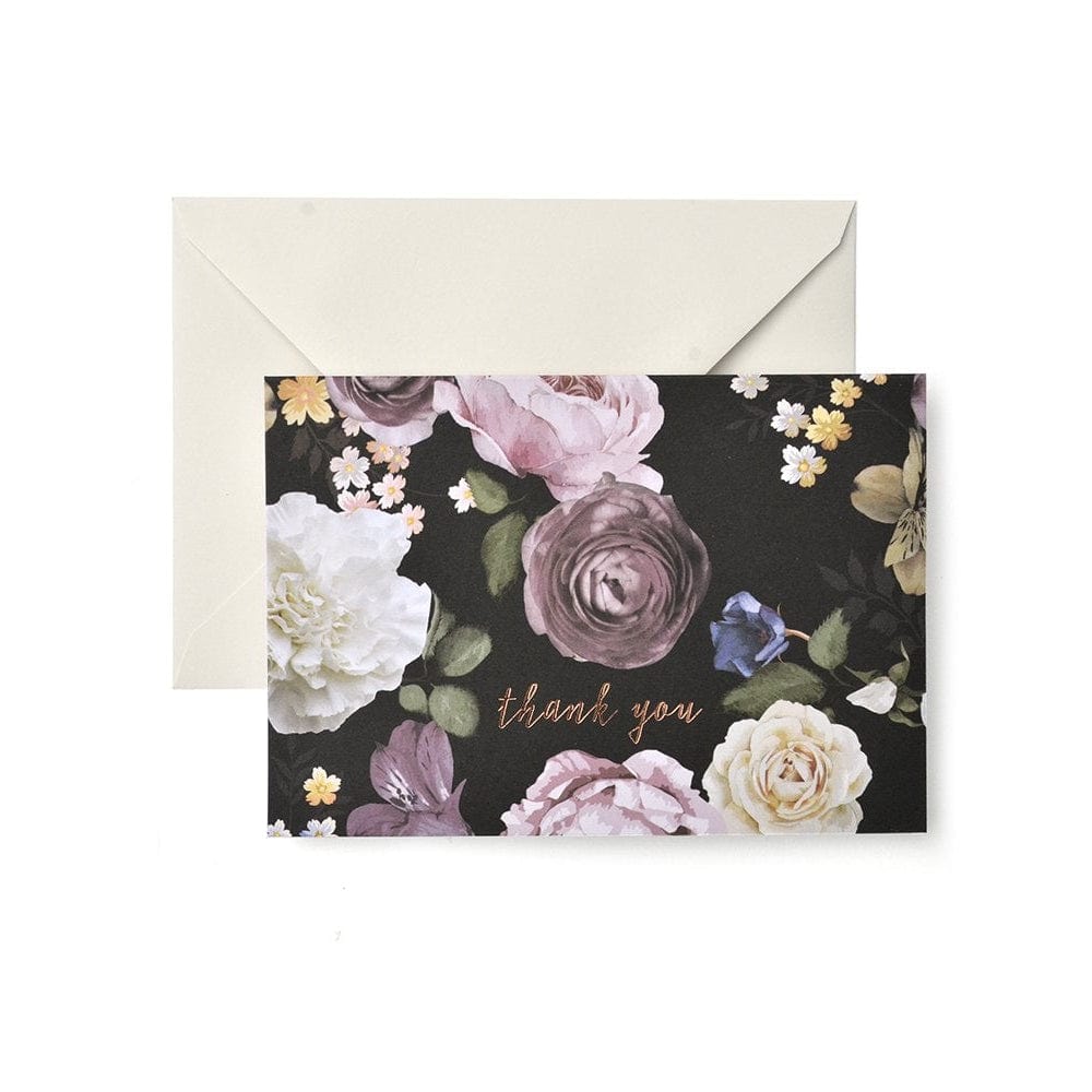 Vintage Floral &amp; Blush Foil &#39;thank You&#39; Cards Gartner Studios Cards - Thank You 25778