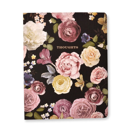 Vintage Floral 'thoughts' Notebook Gartner Studios Notebooks 25766